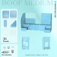 BOOF Medium - Modular Cube Artist Table Setup