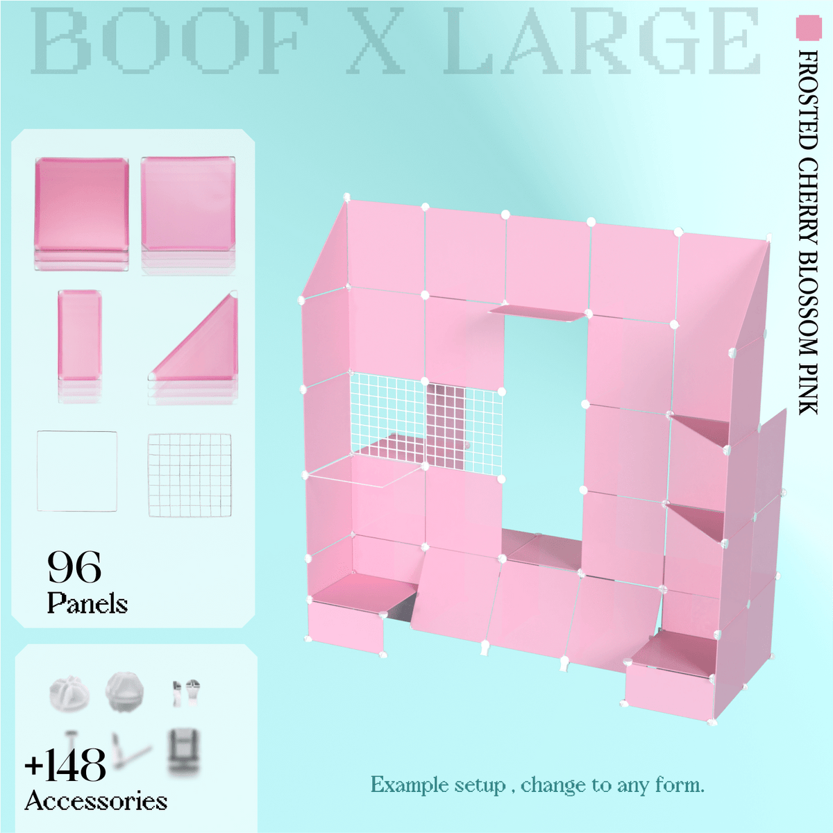 Frosted Cherry Blossom Pink (PMS 2562C)