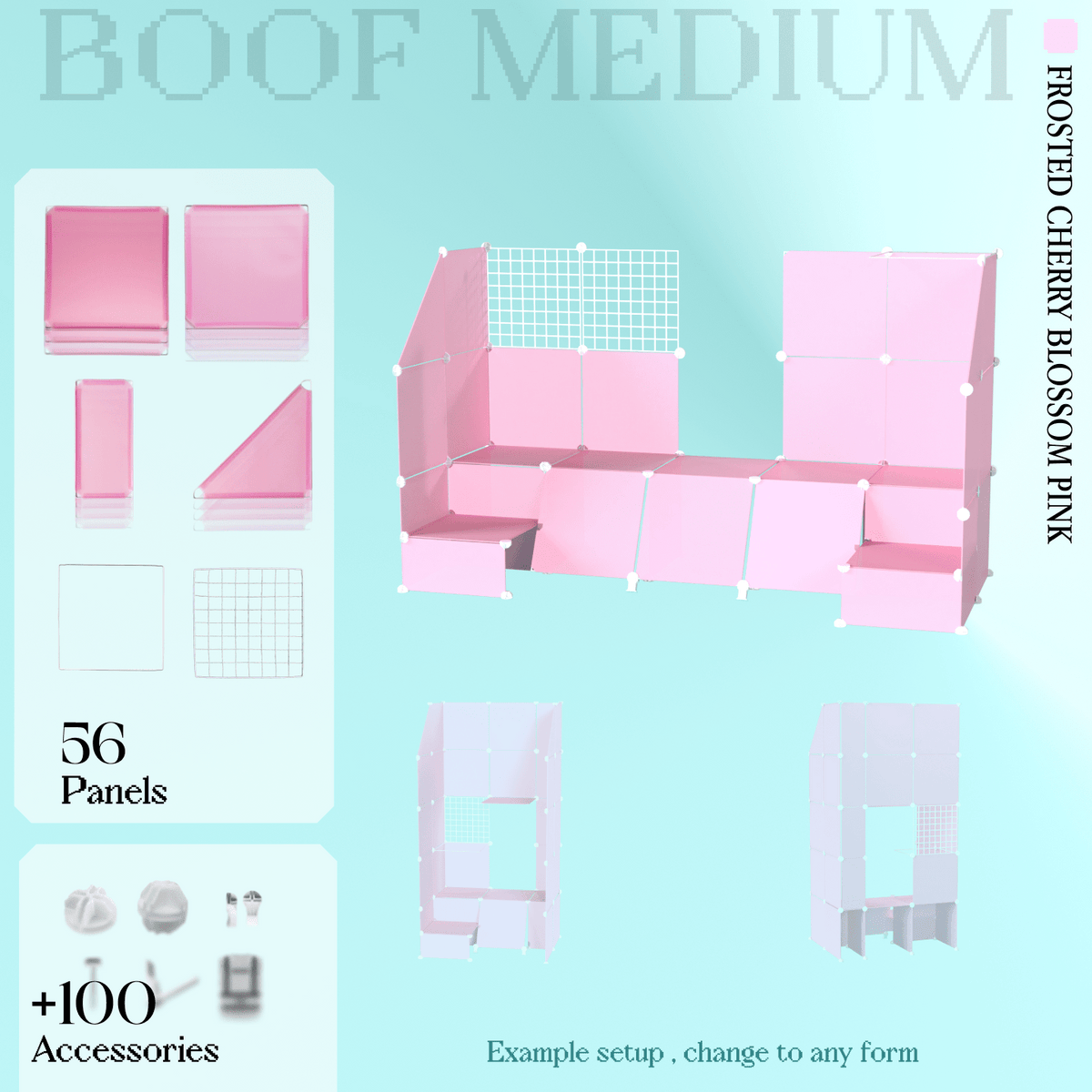 Frosted Cherry Blossom Pink (PMS 2562C)