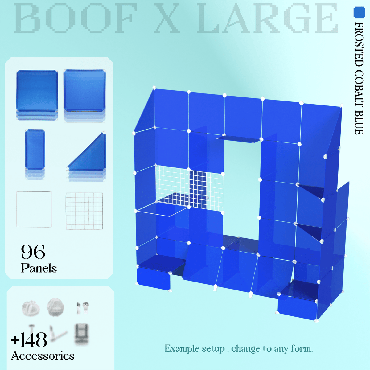 Frosted Cobalt Blue (PMS 2728 C)