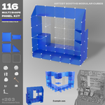 BOOF Extra Large - Modular Cube Artist Table Setup - Artistbooths