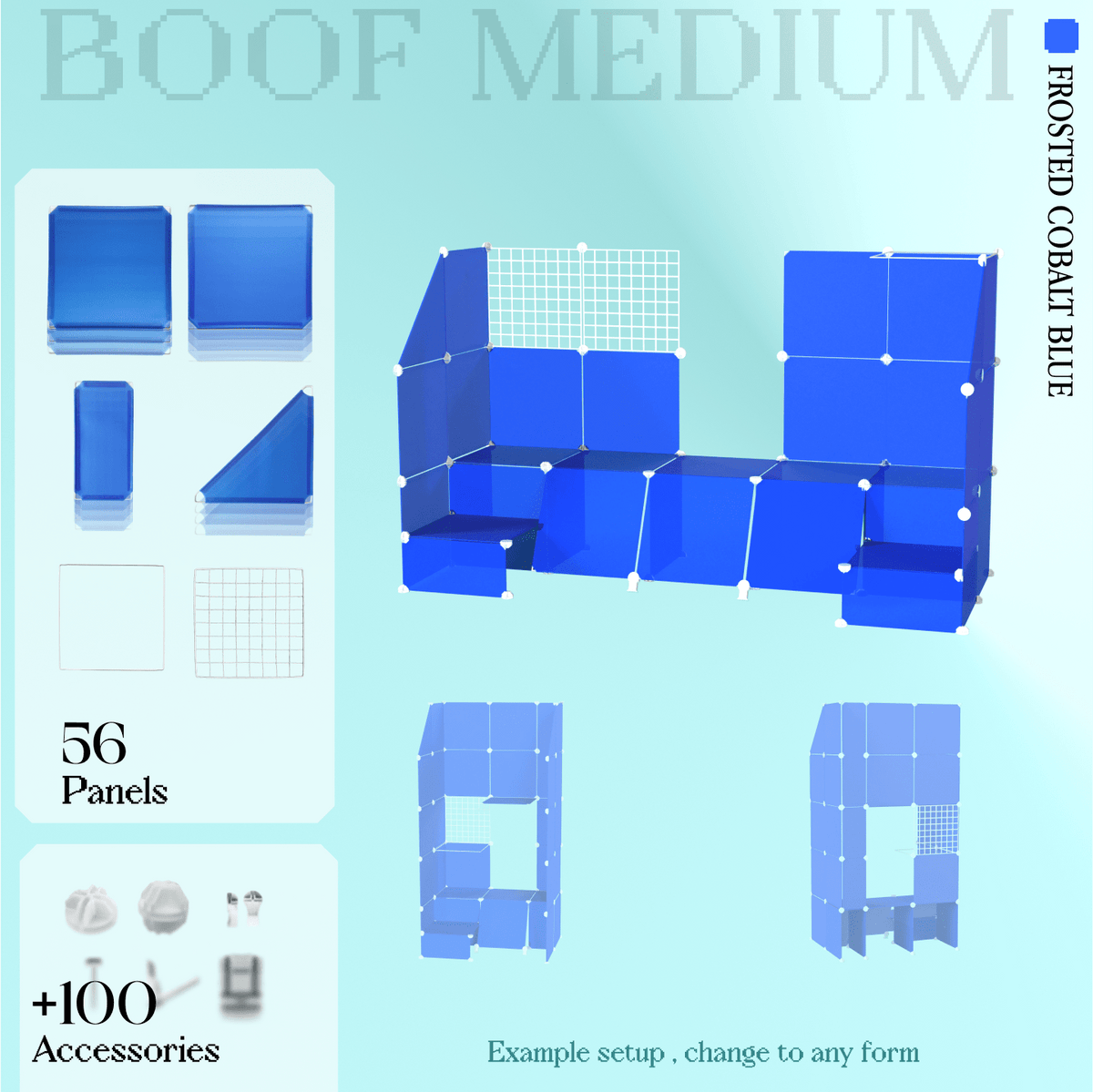 Frosted Cobalt Blue (PMS 2728 C)