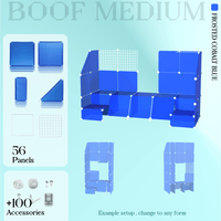 BOOF Medium - Modular Cube Artist Table Setup