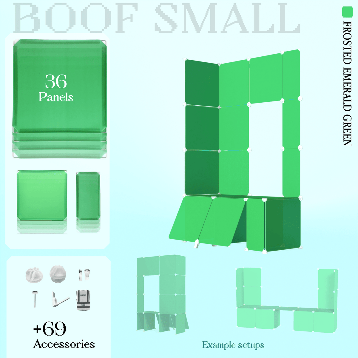 Frosted Emerald Green (PMS 3405C)