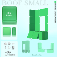 BOOF Small  - Modular Cube Artist Table Setup