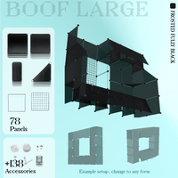 BOOF Large - Modular Cube Artist Table Setup