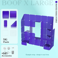 BOOF Extra Large - Modular Cube Artist Table Setup