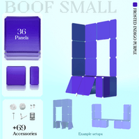 BOOF Small  - Modular Cube Artist Table Setup