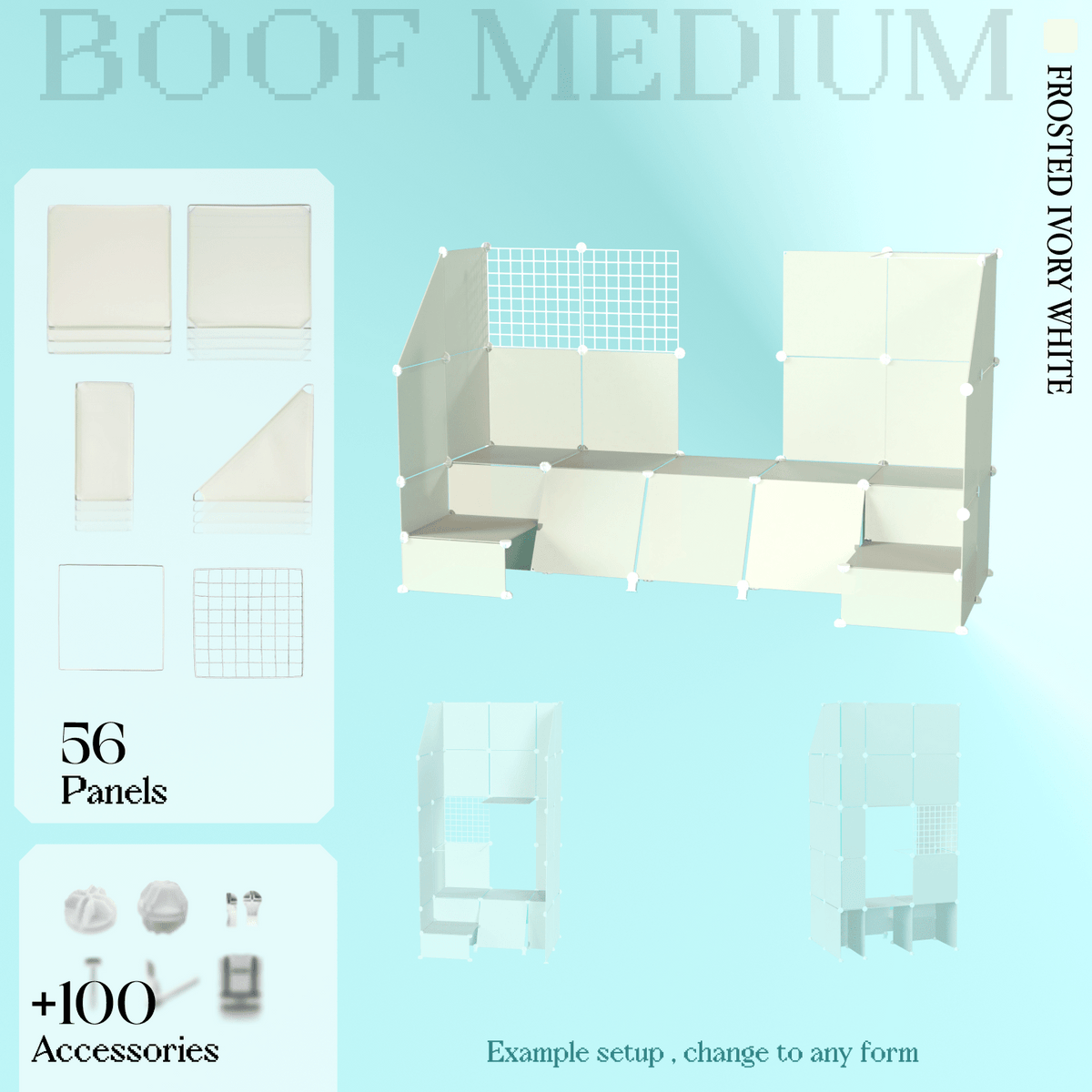 Frosted Ivory White (PMS 7527 C)