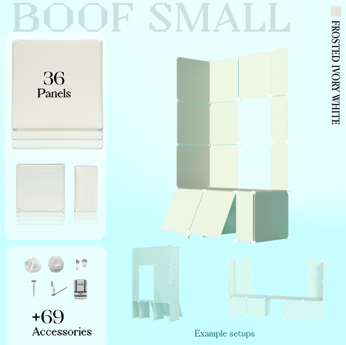 Frosted Ivory White (PMS 7527 C)