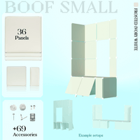BOOF Small  - Modular Cube Artist Table Setup
