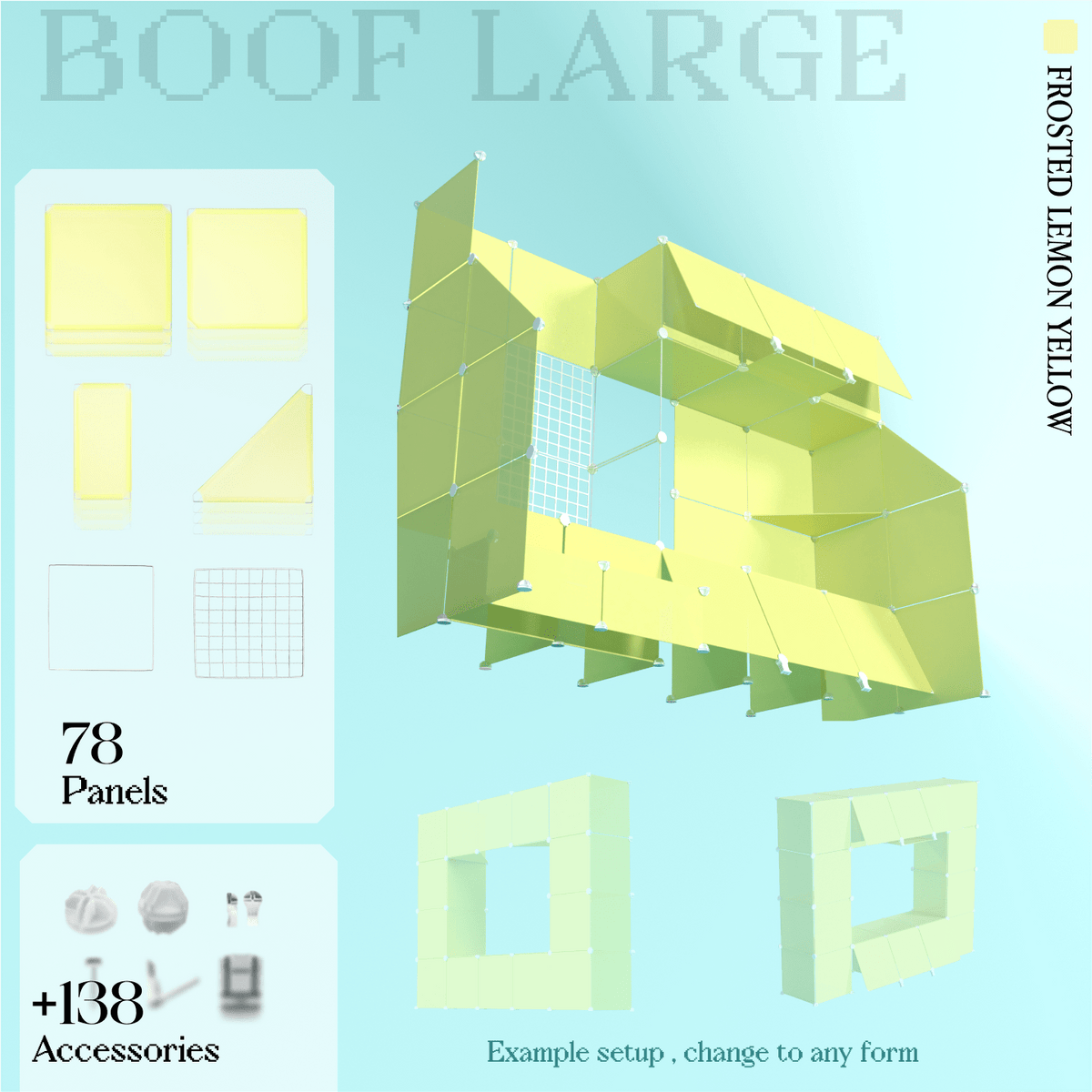 Frosted Lemon Yellow (PMS 7401 C)