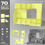 BOOF Large  - Modular Cube Artist Table Setup Kit - Artistbooths