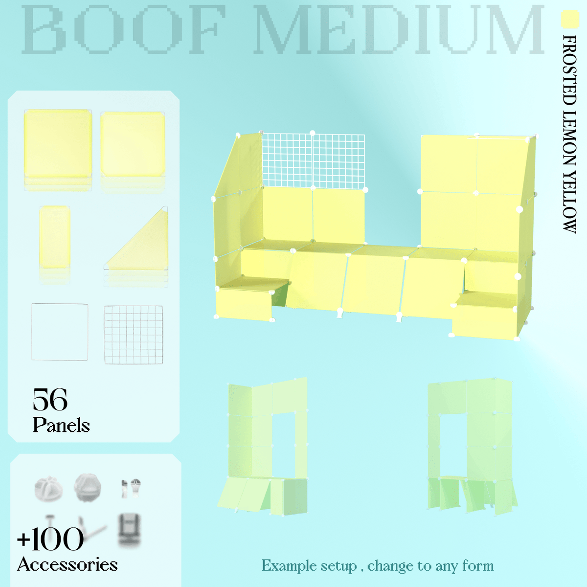 Frosted Lemon Yellow (PMS 7401 C)
