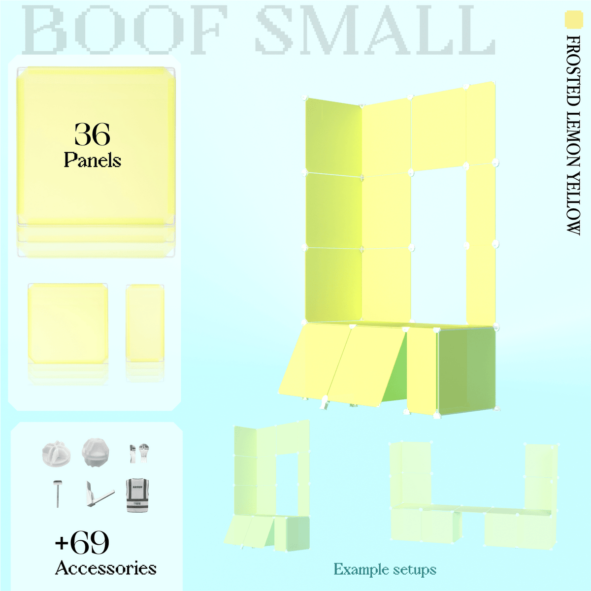 Frosted Lemon Yellow (PMS 7401 C)