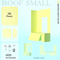 BOOF Small  - Modular Cube Artist Table Setup