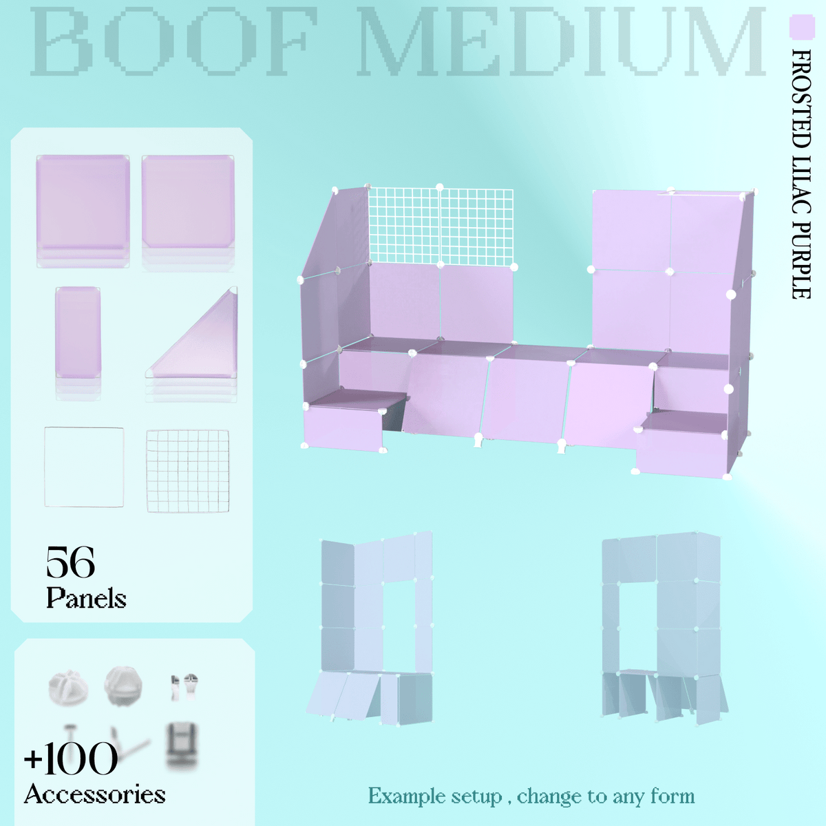 Frosted Lilac Purple (PMS 263 C)