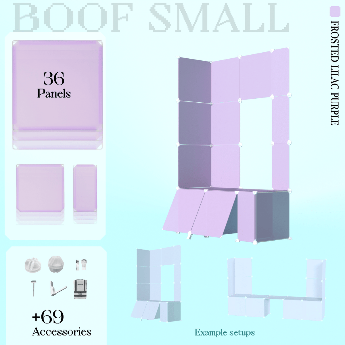 Frosted Lilac Purple (PMS 263 C)