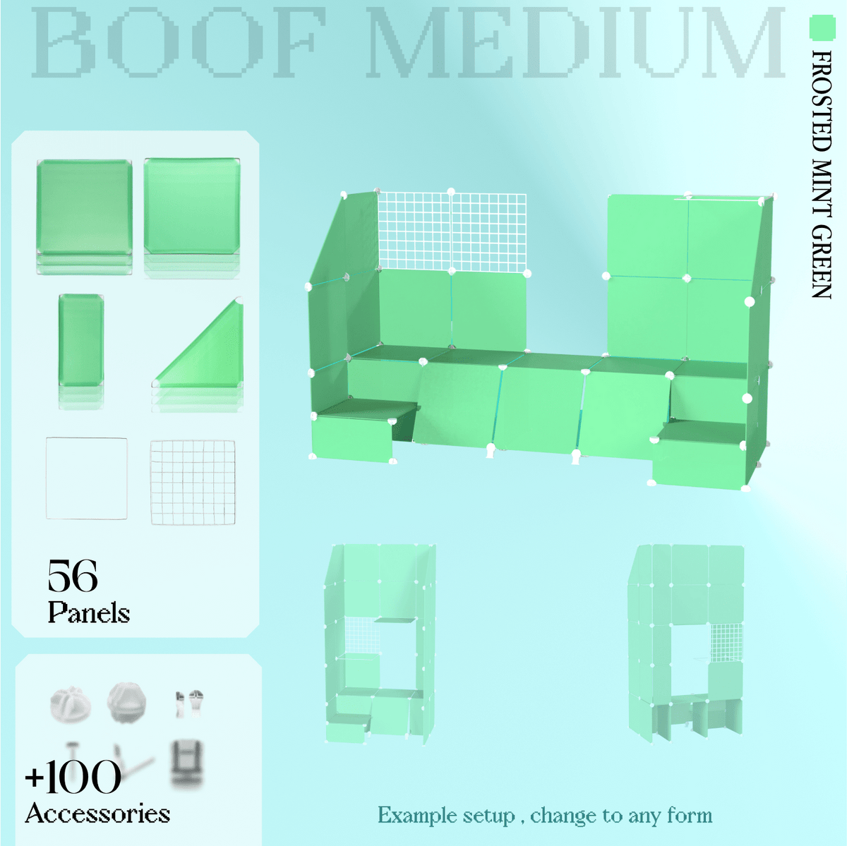 Frosted Mint Green (PMS 353 C)