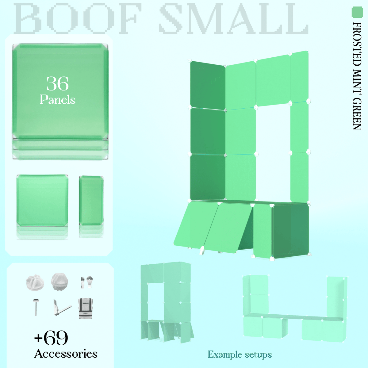 Frosted Mint Green (PMS 353 C)