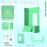 BOOF Small  - Modular Cube Artist Table Setup