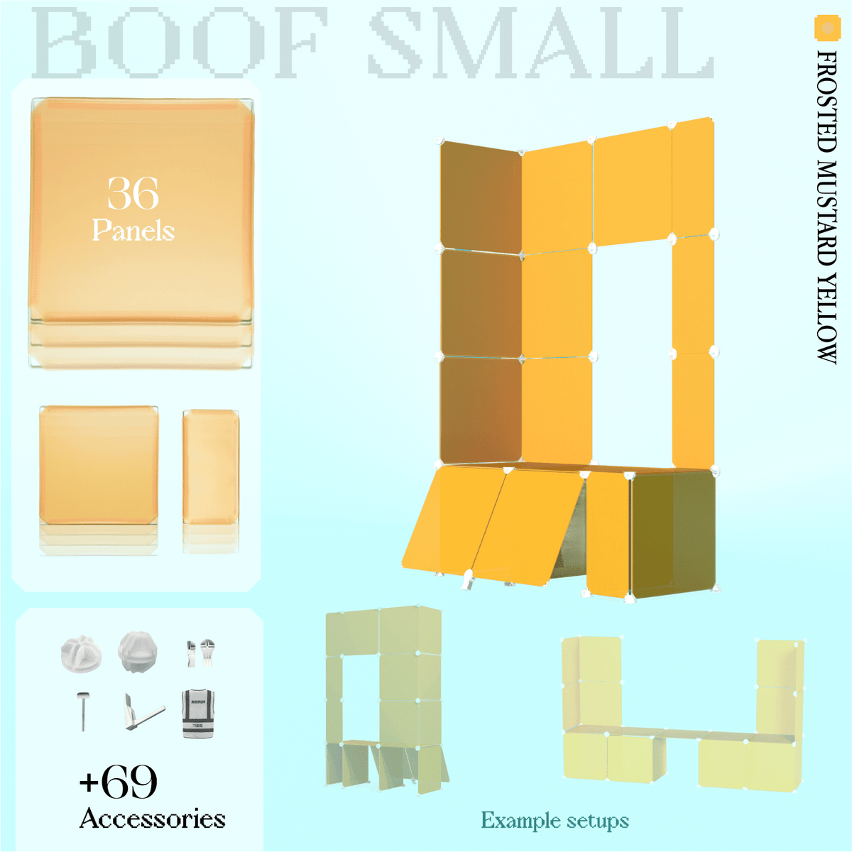 Frosted Mustard Yellow (PMS 135C)