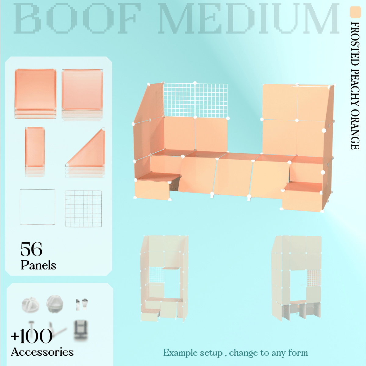Frosted Peachy Orange (PMS 169C)
