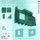 BOOF Large - Modular Cube Artist Table Setup