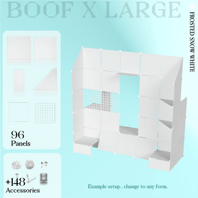 BOOF Extra Large - Modular Cube Artist Table Setup