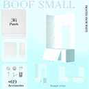 BOOF Small  - Modular Cube Artist Table Setup