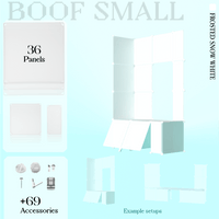 BOOF Small  - Modular Cube Artist Table Setup