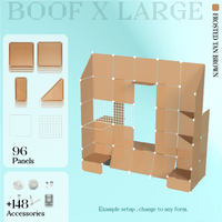 BOOF Extra Large - Modular Cube Artist Table Setup