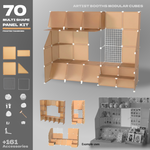 BOOF Large  - Modular Cube Artist Table Setup Kit - Artistbooths