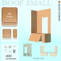 BOOF Small  - Modular Cube Artist Table Setup