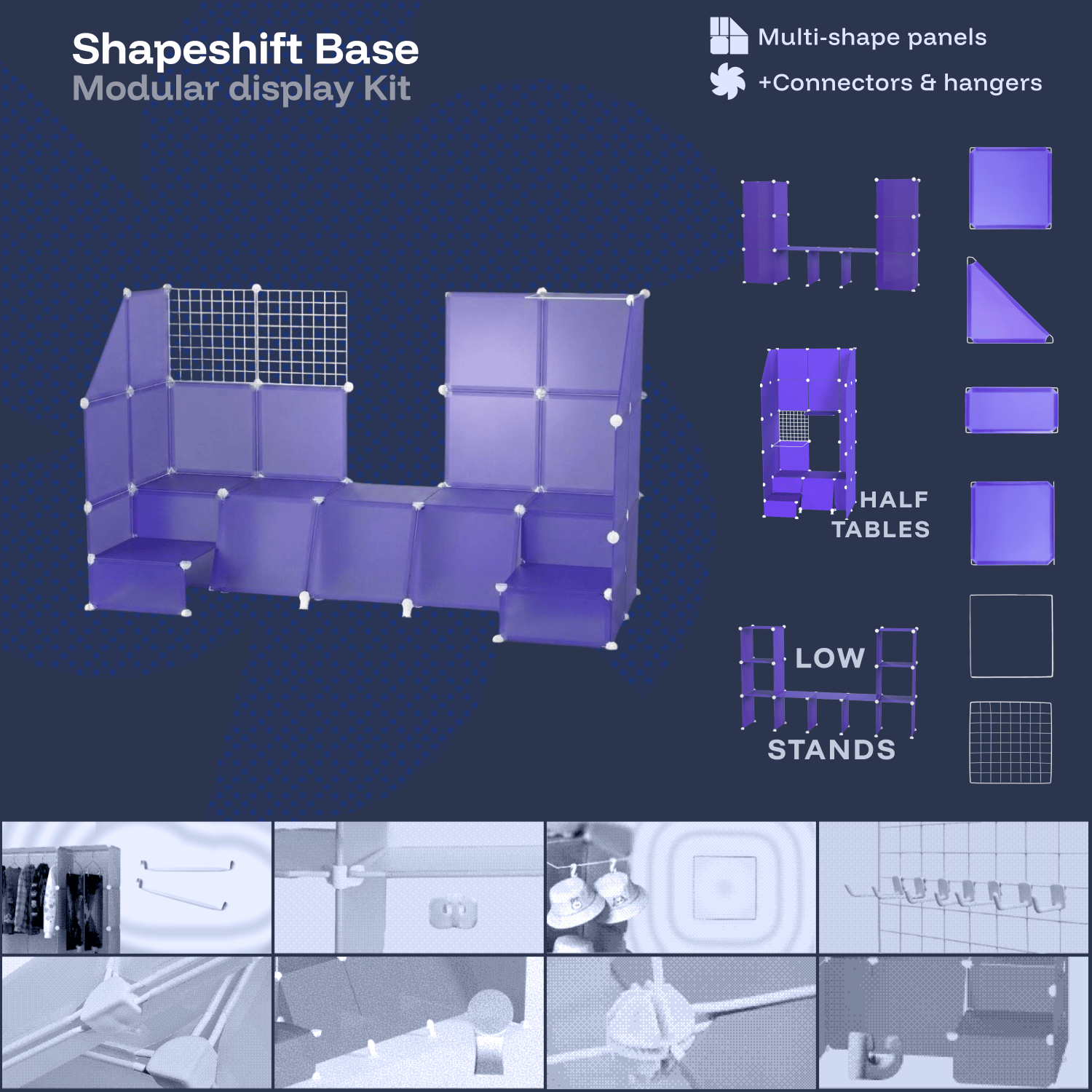Shapeshift Base Kit 46 Multi-Shape Panel and Accessory Kit Add-on