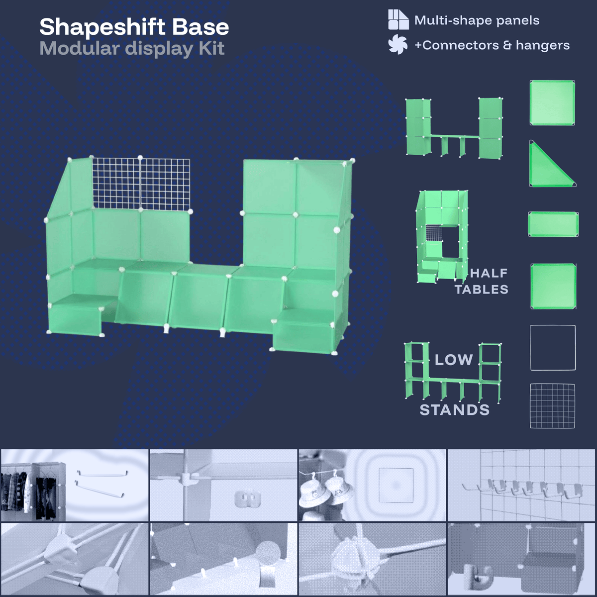 Shapeshift Base Kit 46 Multi-Shape Panel and Accessory Kit Add-on