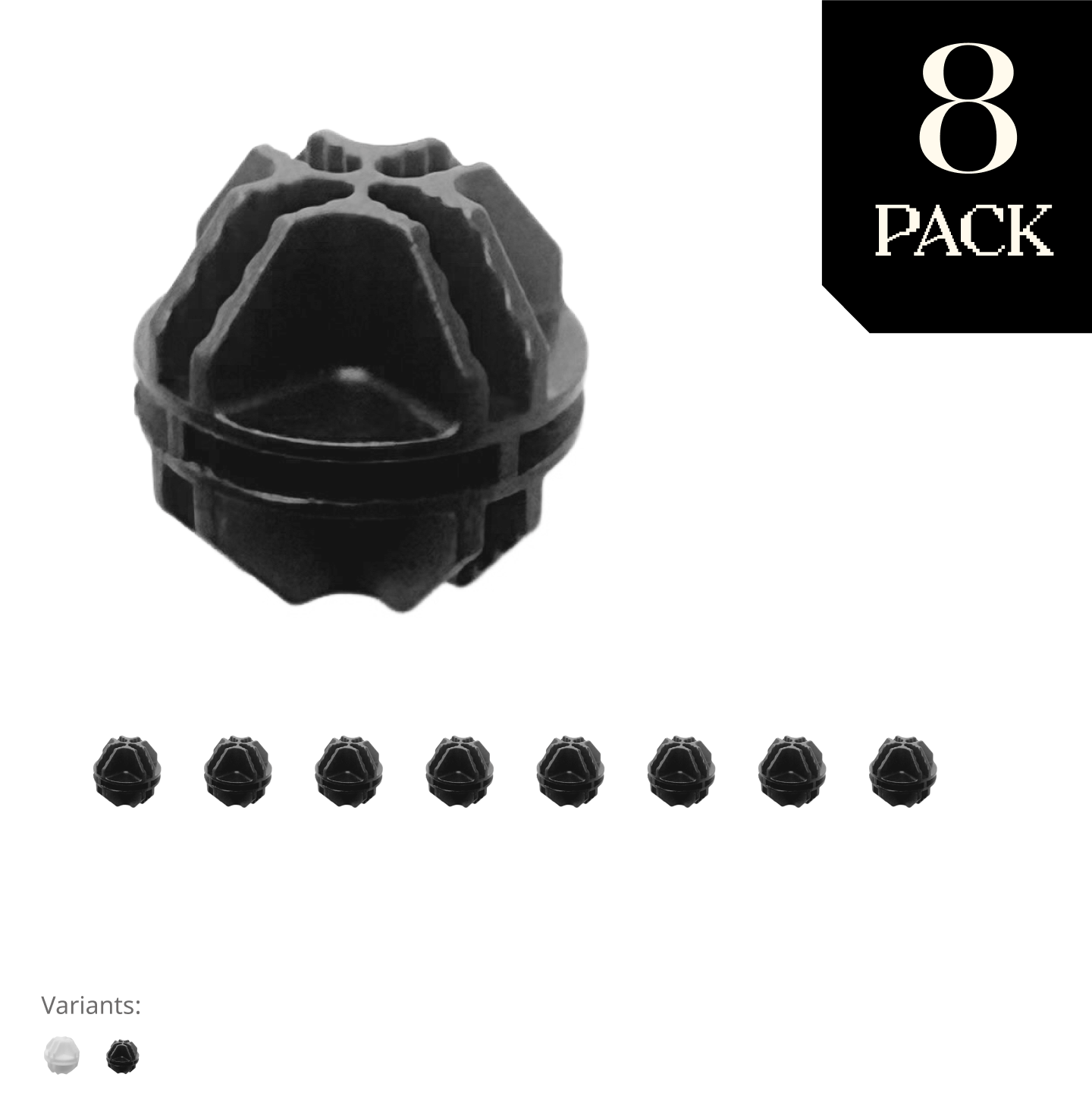 Sphere (360 Degrees) Connector - BOOF Bulk Pack