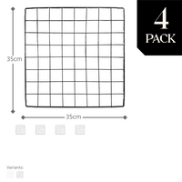 Square Wire Grid Panel (35x35cm) - BOOF Bulk Pack