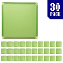 30-pack of Avocado Green BOOF panels for modular artist alley and convention booth connector grid display setups.