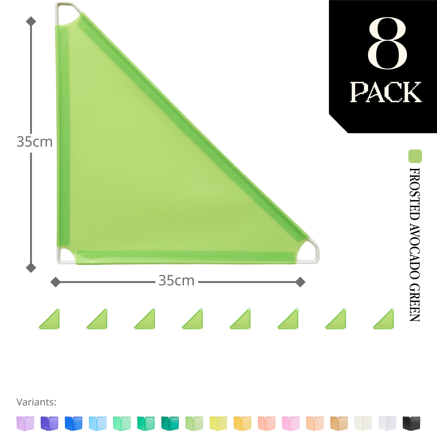 Modular Triangle Panel (35x35cm) - BOOF Bulk Pack