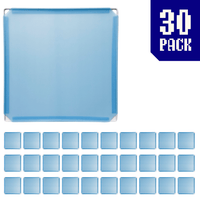 30-pack of Blue Sky BOOF panels for modular artist alley and convention booth connector grid display setups.