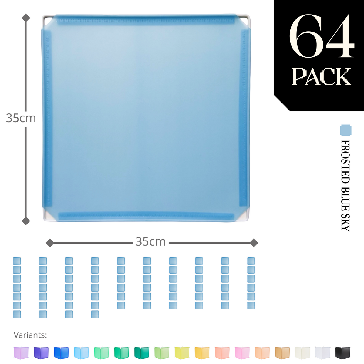 Frosted Blue Sky (PMS 284C) / 64-pack [45% off]
