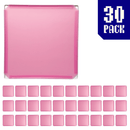 30-pack of Cherry Blossom Pink BOOF panels for modular artist alley and convention booth connector grid display setups.