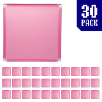 30-pack of Cherry Blossom Pink BOOF panels for modular artist alley and convention booth connector grid display setups.