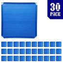 30-pack of Cobalt Blue BOOF panels for modular artist alley and convention booth connector grid display setups.