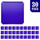 30-pack of Indigo Purple BOOF panels for modular artist alley and convention booth connector grid display setups.