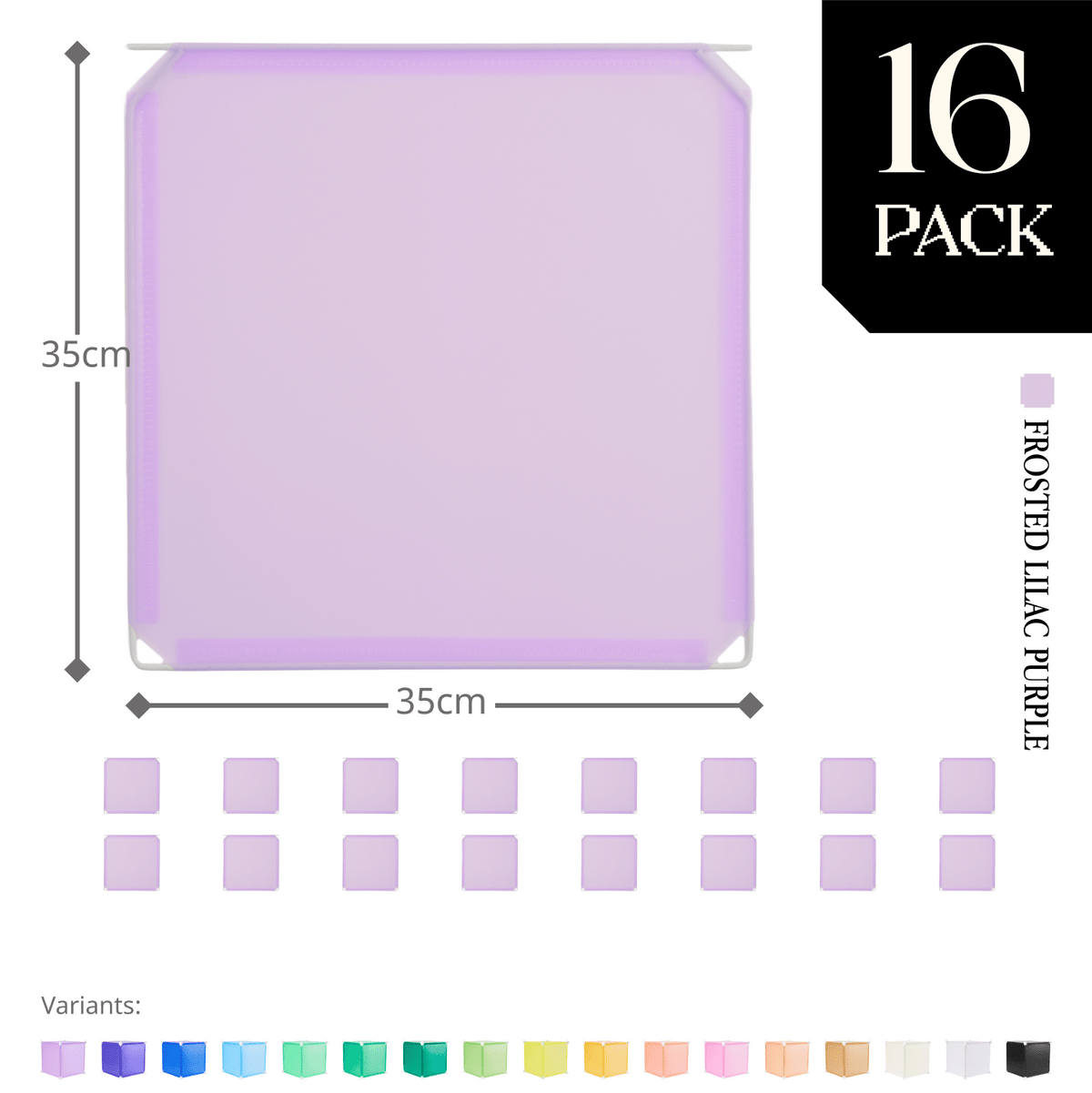 Frosted Lilac Purple (PMS 263 C) / 16-pack [30% off]