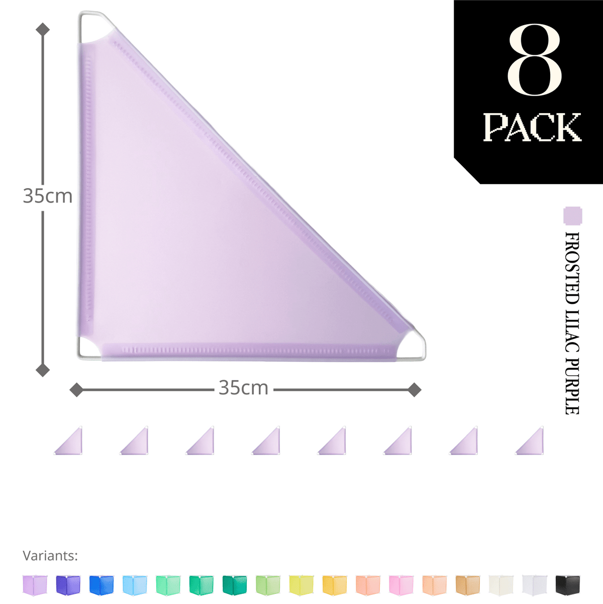 Frosted Lilac Purple (PMS 263 C) / 8-pack [10% off]