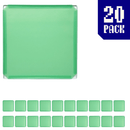 20-pack of Mint Green BOOF panels for modular artist alley and convention booth connector grid display setups.