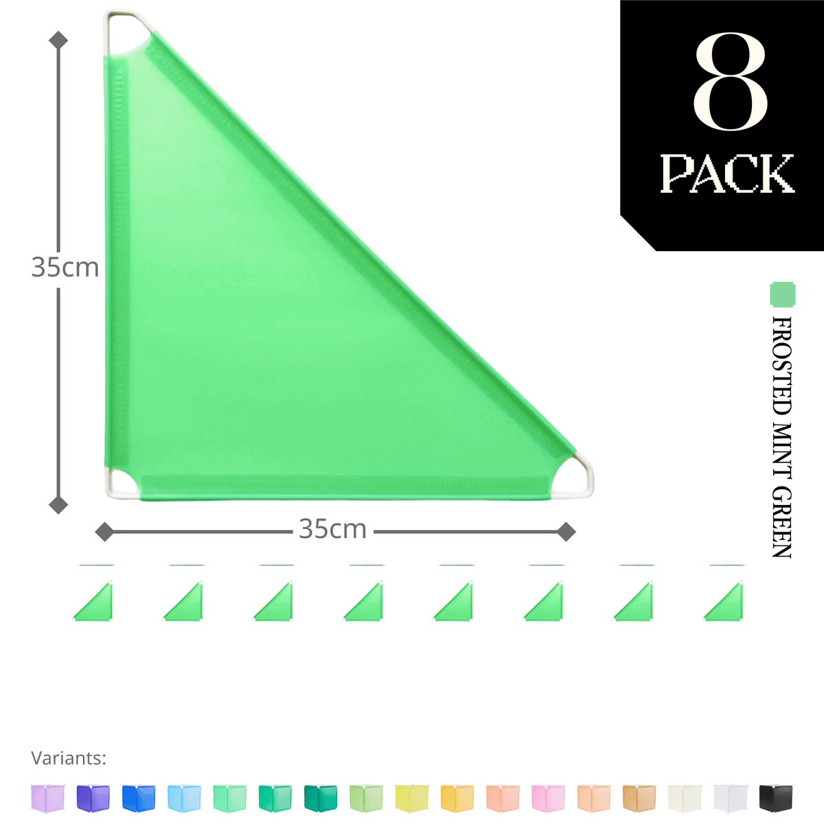 Frosted Mint Green (PMS 353 C) / 8-pack [10% off]